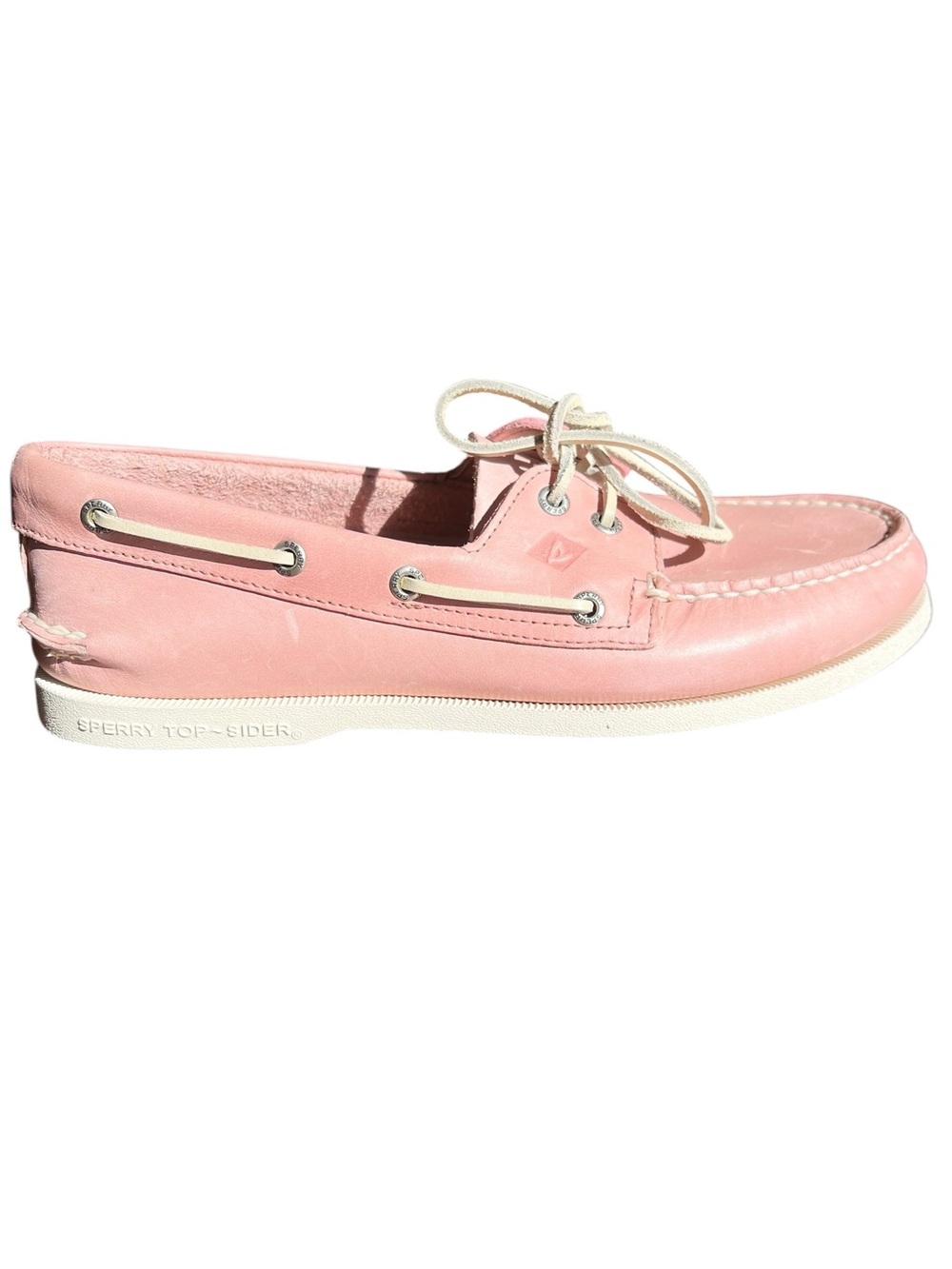 Sperry Leather Boat Shoes - Picture 2 of 12
